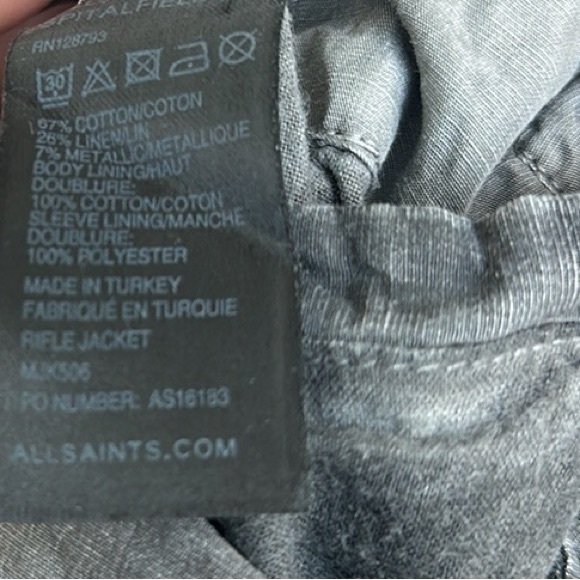 All Saints Rifle Jacket - Picture 4 of 4